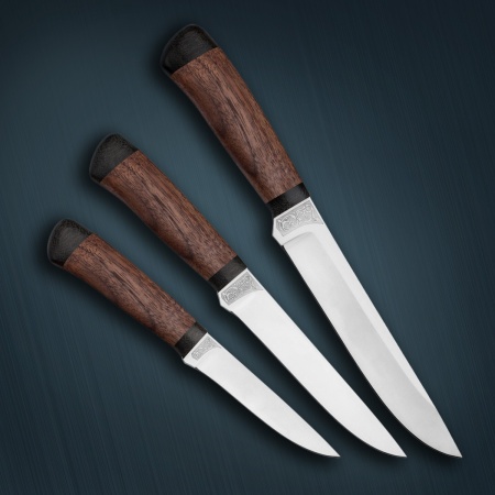 Набор ножей «Кухонный» орех
