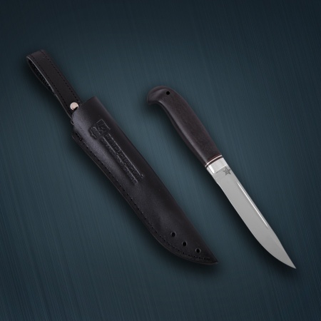 Нож «Финка-2» 95x18, граб, алюминий