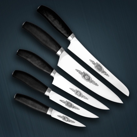 Набор ножей «Поварской-5» текстолит