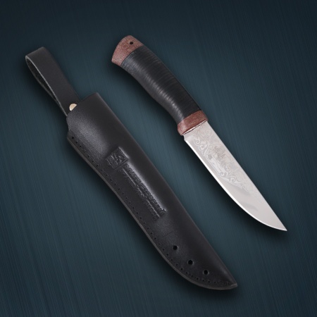 Нож «Турист» сталь 95x18, кожа, текстолит