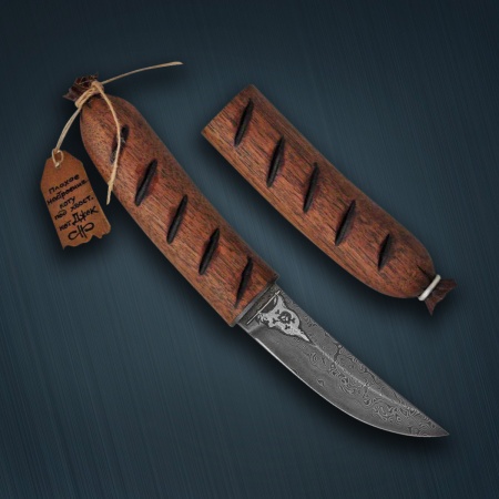 Нож «Сосиска» дамасская сталь ZDI-1016