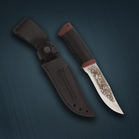 Нож «Таганай» сталь 95x18, кожа, текстолит